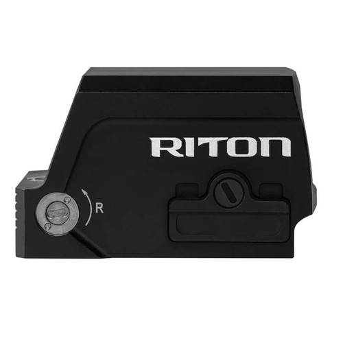Riton Optics 1 TACTIX EED Enclosed Red Dot Optic - 22mm, 2 MOA Red Dot Reticle, RMR Footprint, Black Riton Optics 1 TACTIX EED Enclosed Red Dot Optic - 22mm, 2 MOA Red Dot Reticle, RMR Footprint, Black