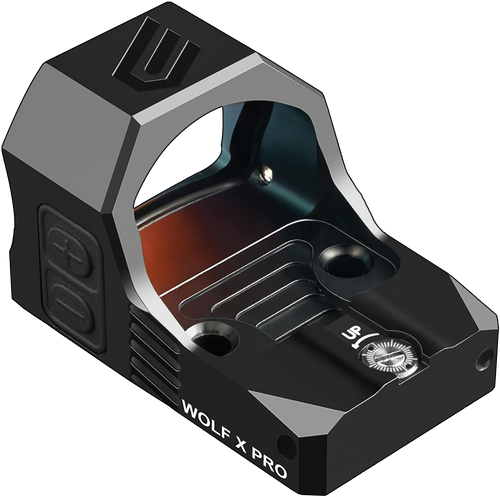 Cyelee WOLF X PRO Red Dot - 2 MOA Dot & 26 MOA Circle, For RMR/407C/507C Footprint, Black