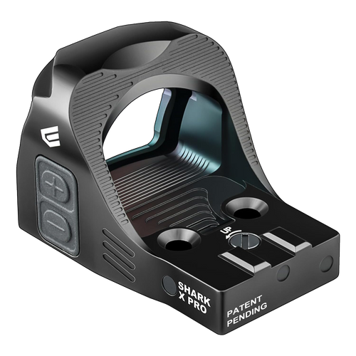 Cyelee SHARK X PRO Red Dot - 2 MOA Dot & 26 MOA Circle, For Deltapoint Pro Footprint, Black
