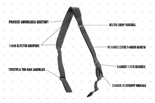 Strike Industries Strike Gear: S3 Sling LITE (Silent Strategic System) - Padded Sling, Wolf Gray Strike Industries Strike Gear: S3 Sling LITE (Silent Strategic System) - Padded Sling, Wolf Gray