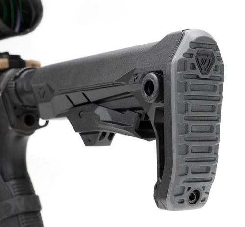 Strike Industries MOD2 Rifle Stock - Compatible w/ AR Style Buffer Tubes, Black Polymer Strike Industries MOD2 Rifle Stock - Compatible w/ AR Style Buffer Tubes, Black Polymer