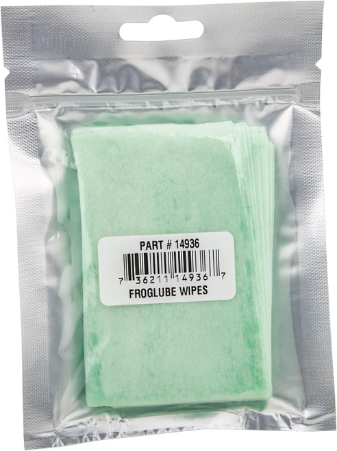 Froglube CLP FrogWipes - 5 Pre-Moistened Wipes, Cleaner/Lubricant/Preservative, Non-Toxic Froglube CLP FrogWipes - 5 Pre-Moistened Wipes, Cleaner/Lubricant/Preservative, Non-Toxic