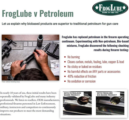 Froglube Clamshell System Kit - with 1oz Solvent/ 1.5oz CLP Squeeze Tube/ Brush, Non-Toxic Froglube Clamshell System Kit - with 1oz Solvent/ 1.5oz CLP Squeeze Tube/ Brush, Non-Toxic