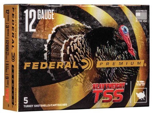 Federal Premium Heavyweight TSS Turkey Loads - 12 Gauge, 3" 1 3/4oz 1200FPS