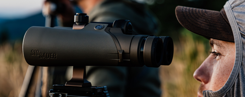 Sig Sauer ZULU Bino Adapter - For Use With Tripods and or Window Mounts, Matte Finish, Flat Dark Earth