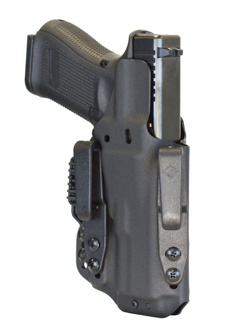 Mission First Tactical Pro Holster IWB Holster for the Glock 19 / 45 - Ambidextrous, Black Mission First Tactical Pro Holster IWB Holster for the Glock 19 / 45 - Ambidextrous, Black