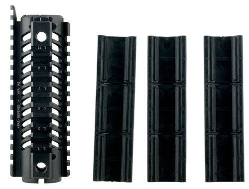 FAB Defense FXNFR NFR Quad Rail for Carbine Length M16 1913 Mil-Spec Picatinny Rails Black Anodized Aluminum FAB Defense FXNFR NFR Quad Rail for Carbine Length M16 1913 Mil-Spec Picatinny Rails Black Anodized Aluminum