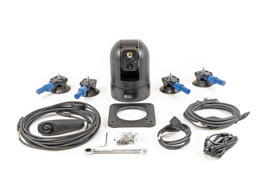 iRayUSA M6T 25mm Thermal Vehicle Mounted PTZ with LRF 640x512 12 Micron 25mm