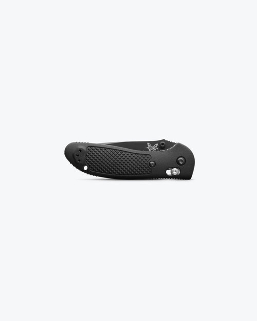 Benchmade Griptilian AXIS Lock Folding Knife - 3.45" S30V Black Drop Point Combo Blade, Black Noryl GTX Handles - 551SBK-S30V Benchmade Griptilian AXIS Lock Folding Knife - 3.45" S30V Black Drop Point Combo Blade, Black Noryl GTX Handles - 551SBK-S30V