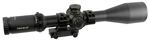 TruGlo TG8541TLR Eminus Black Anodized 4-16x44mm 30mm Tube Dual Illuminated (Green/Red)TacPlex MOA Reticle