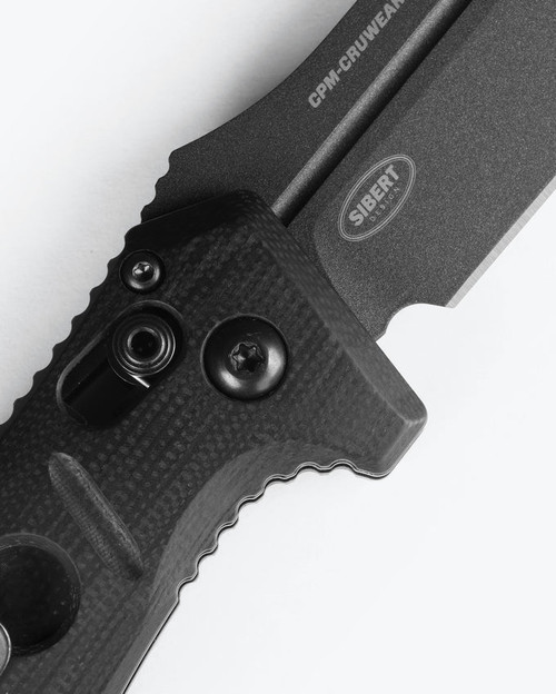 Benchmade 2730GY-1 Shane Sibert Mini Adamas AUTO Folding Knife - 3.25" CPM-CruWear Tungsten Gray Cerakote Plain Blade, Black G10 Handles, Reversible Clip Benchmade 2730GY-1 Shane Sibert Mini Adamas AUTO Folding Knife - 3.25" CPM-CruWear Tungsten Gray Cerakote Plain Blade, Black G10 Handles, Reversible Clip