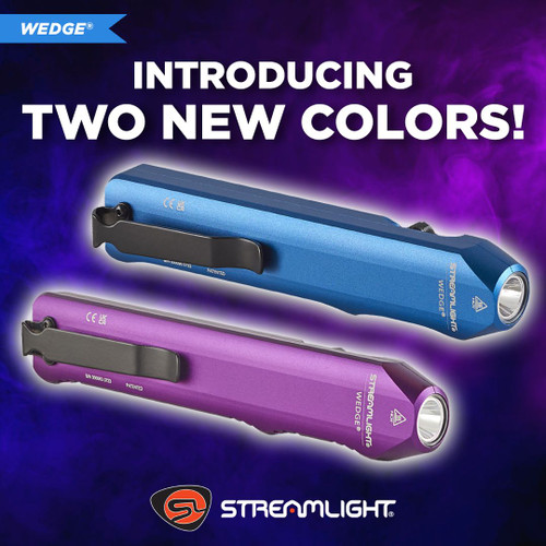 Streamlight Wedge EDC Pocket Light - 1000 Lumens, Blue Streamlight Wedge EDC Pocket Light - 1000 Lumens, Blue