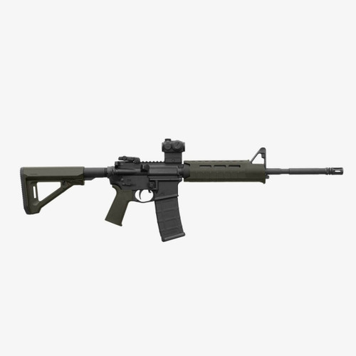 Magpul MOE RL Carbine Stock - Fits AR-15 with Mil-Spec Buffer Tube, OD Green Magpul MOE RL Carbine Stock - Fits AR-15 with Mil-Spec Buffer Tube, OD Green