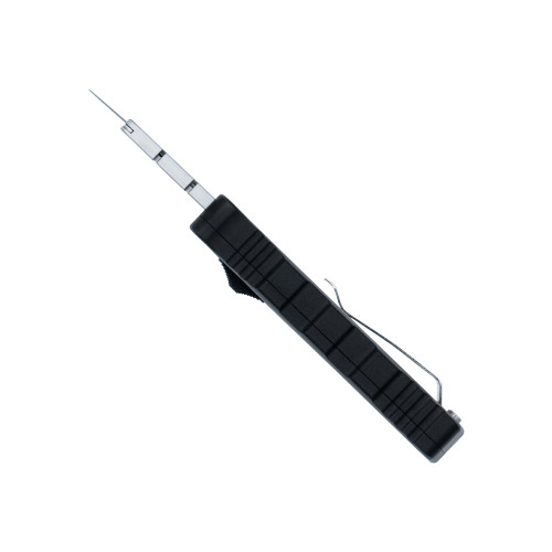 Cobratec Knives Utility AUTO OTF Side Button Knife - Replaceable Utility Razor Box Cutter Blade, Black Aluminum Handles Cobratec Knives Utility AUTO OTF Side Button Knife - Replaceable Utility Razor Box Cutter Blade, Black Aluminum Handles