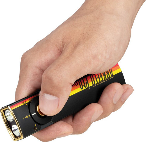 Olight Arkfeld Rechargeable Flat EDC Flashlight - Racing Stripe, 1000 Max Lumens, Cool White LED Olight Arkfeld Rechargeable Flat EDC Flashlight - Racing Stripe, 1000 Max Lumens, Cool White LED