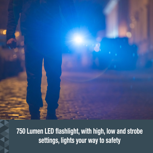 Sabre PepperLight - 2-in-1 Flashlight and Pepper Spray, Black Sabre PepperLight - 2-in-1 Flashlight and Pepper Spray, Black