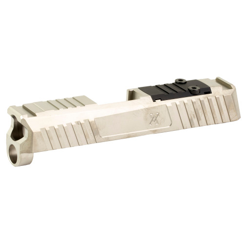 True Precision Duty Series Sig P365 Optic Cut Slide - RMSc Optic Cut, Satin Stainless Finish True Precision Duty Series Sig P365 Optic Cut Slide - RMSc Optic Cut, Satin Stainless Finish
