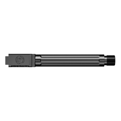 CMC Triggers Match Precision Glock 17 Threaded 9MM Fluted Barrel - Gen3-4 Compatible, Black DLC CMC Triggers Match Precision Glock 17 Threaded 9MM Fluted Barrel - Gen3-4 Compatible, Black DLC