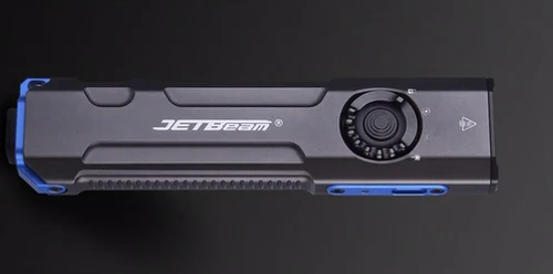 JETBeam E26 3-in-1 Laser, UV & Ultra White EDC Flashlight - Carbon Black Finish