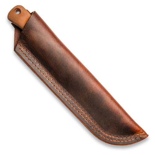 Reiff Knives F6 Leuku Survival Knife - 6" CPM-Magnacut Drop Point Blade, Natural Micarta Handle, Brown Leather Sheath Reiff Knives F6 Leuku Survival Knife - 6" CPM-Magnacut Drop Point Blade, Natural Micarta Handle, Brown Leather Sheath