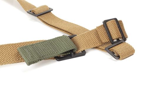 Blue Force Gear Vickers Combat Applications Padded Sling with Metal Sliders - 2-Point Combat Sling with Metal Hardware, 1.25" Webbing, Coyote Brown Blue Force Gear Vickers Combat Applications Padded Sling with Metal Sliders - 2-Point Combat Sling with Metal Hardware, 1.25" Webbing, Coyote Brown