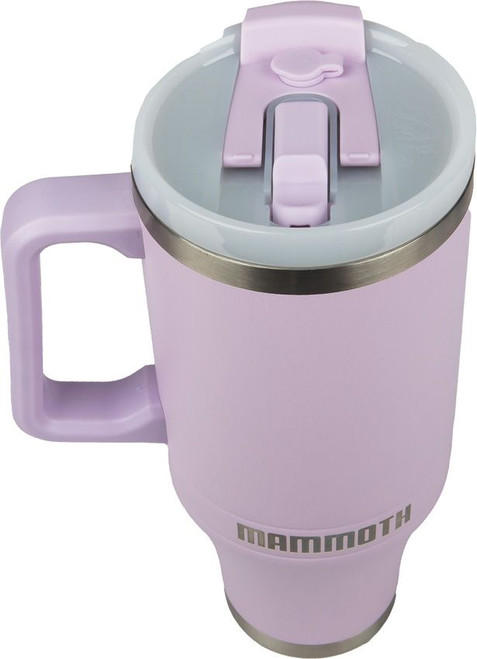 Mammoth Ascent 40oz Tumbler with Handle - Lavender
