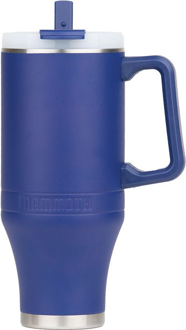 Mammoth Ascent 40oz Tumbler with Handle - Dark Blue