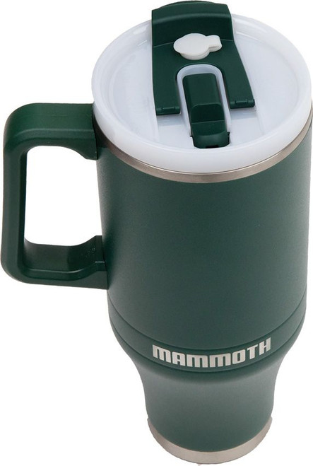 Mammoth Ascent 40oz Tumbler with Handle - Dark Green