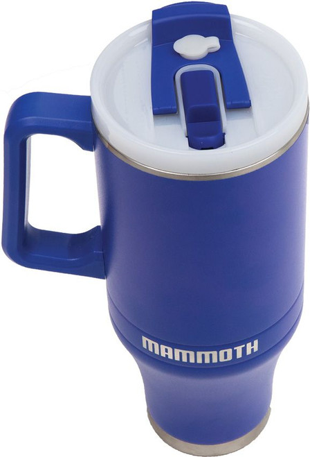 Mammoth Ascent 40oz Tumbler with Handle - Royal Blue