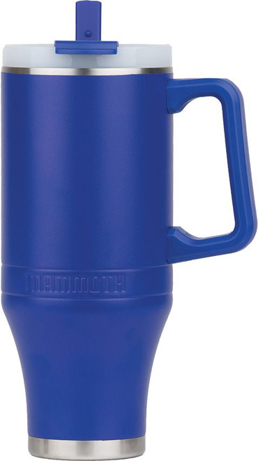 Mammoth Ascent 40oz Tumbler with Handle - Royal Blue