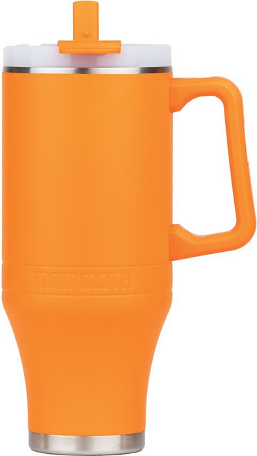 Mammoth Ascent 40oz Tumbler with Handle - Blaze Orange