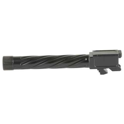 Shadow Systems Match Grade 5" 9MM Threaded Barrel - Spiral Fluted, Fits Shadow Systems Full-Size DR Models, Black Nitride Finish