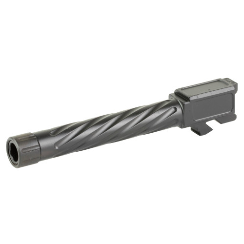 Shadow Systems Match Grade 5" 9MM Threaded Barrel - Spiral Fluted, Fits Shadow Systems Full-Size DR Models, Black Nitride Finish