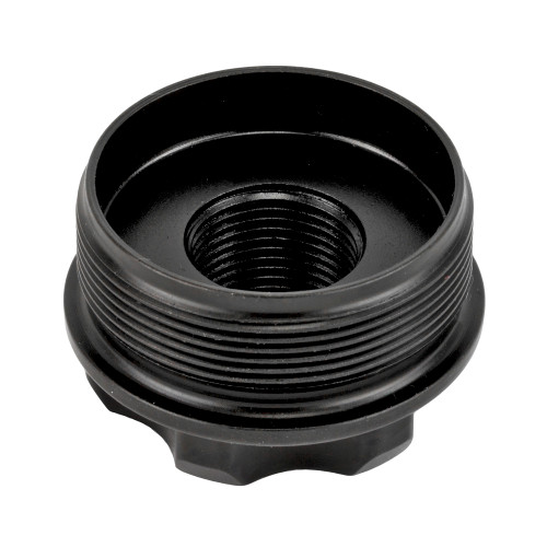 Rugged Fixed Mount - 1/2X28, Compatible with Obsidian 45/9, Black Finish