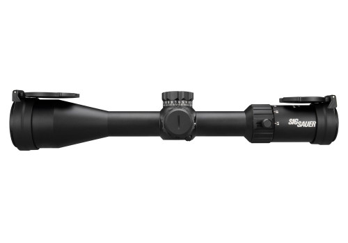 Sig Sauer WHISKEY4 6-24x50mm FFP Rifle Scope - 30mm Main Tube, First Focal Plane, MOA Milling Hunter 2.0 Illuminated Reticle, Matte Black Finish Sig Sauer WHISKEY4 6-24x50mm FFP Rifle Scope - 30mm Main Tube, First Focal Plane, MOA Milling Hunter 2.0 Illuminated Reticle, Matte Black Finish