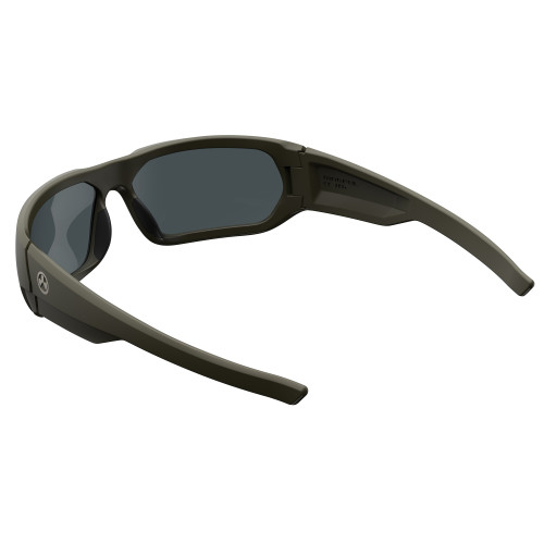 Magpul Radius Sunglasses - Olive Drab Green Frame with Gray Polarized Gray Lens Magpul Radius Sunglasses - Olive Drab Green Frame with Gray Polarized Gray Lens