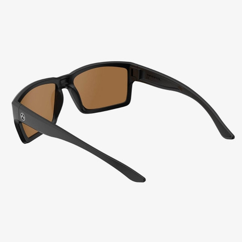 Magpul Explorer XL Sunglasses - Black Frame Polarized Bronze Lens with Blue Mirror Magpul Explorer XL Sunglasses - Black Frame Polarized Bronze Lens with Blue Mirror