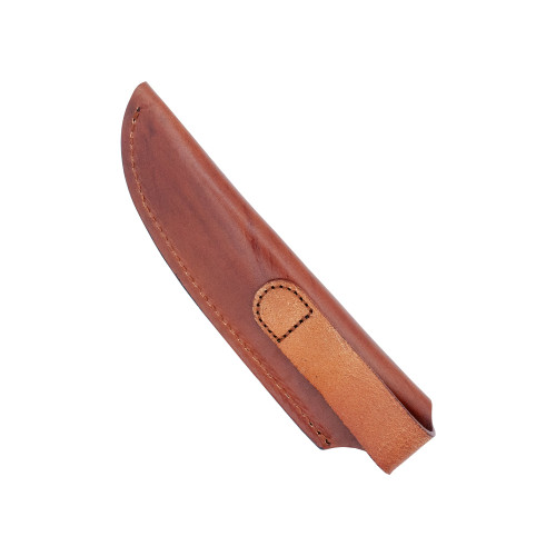 CobraTec Knives Koonsman Fixed Blade - 4" D2 Satin Drop Point Blade, Black Micarta Handle, Brown Leather Sheath CobraTec Knives Koonsman Fixed Blade - 4" D2 Satin Drop Point Blade, Black Micarta Handle, Brown Leather Sheath