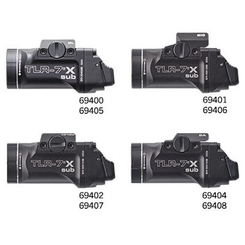 Streamlight 69406 TLR-7 X Sub USB Rechargeable Rail-Mounted Light - Fits the Sig Sauer P365/P365 XL, 500 Max Lumens, Black Streamlight 69406 TLR-7 X Sub USB Rechargeable Rail-Mounted Light - Fits the Sig Sauer P365/P365 XL, 500 Max Lumens, Black