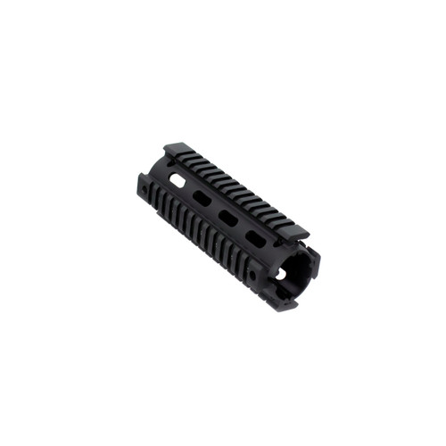 Aim Sports MT021 M4 Carbine Handguard - 6" Carbine Length, Aluminum Quad Rail, Black Aim Sports MT021 M4 Carbine Handguard - 6" Carbine Length, Aluminum Quad Rail, Black