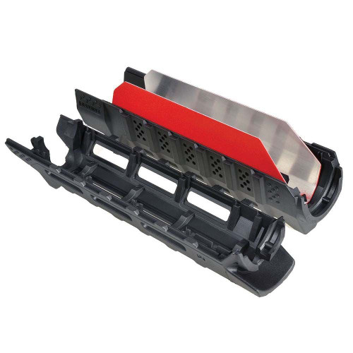 Strike Viper Carbine Length Handguard for the AR-Platform - Black Polymer w/ Red Inserts Strike Viper Carbine Length Handguard for the AR-Platform - Black Polymer w/ Red Inserts