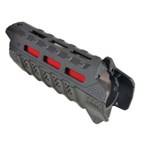 Strike Viper Carbine Length Handguard for the AR-Platform - Black Polymer w/ Red Inserts Strike Viper Carbine Length Handguard for the AR-Platform - Black Polymer w/ Red Inserts