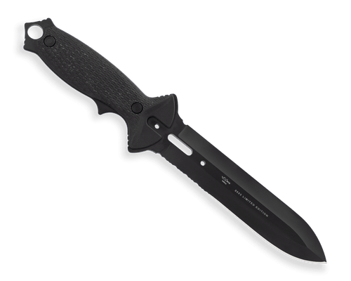 Buck 084 2024 Legacy Collection BuckMaster 2.0 Combat Diver Pro Fixed Knife - 6.75" 420HC Black Spear Point Blade, Black G10 Handles, Kydex Sheath - 13789 Buck 084 2024 Legacy Collection BuckMaster 2.0 Combat Diver Pro Fixed Knife - 6.75" 420HC Black Spear Point Blade, Black G10 Handles, Kydex Sheath - 13789