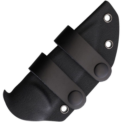 Petrified Fish PFP01F Beluga Fixed Blade Knife - 3.62" N690 Satin Drop Point, Brown Micarta Handles, Kydex Sheath - PFP01FBRMS Petrified Fish PFP01F Beluga Fixed Blade Knife - 3.62" N690 Satin Drop Point, Brown Micarta Handles, Kydex Sheath - PFP01FBRMS