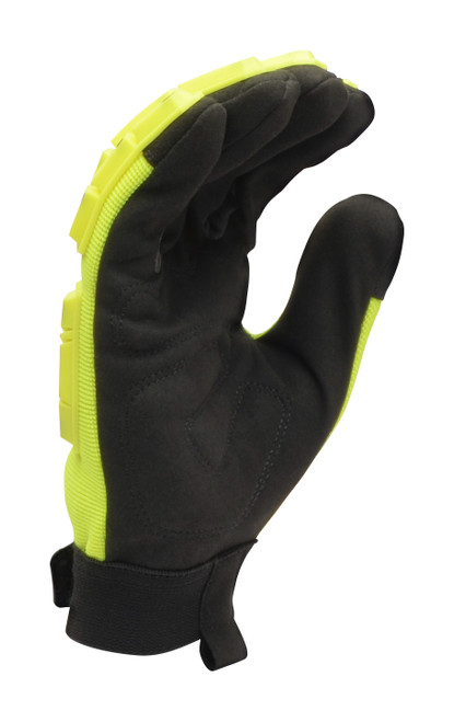 Walker's High Visibility Impact and Cut Resistant Gloves - HI-VIZ