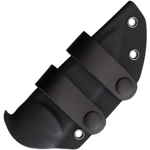 Petrified Fish PFP01F Beluga Fixed Blade Knife - 3.62" N690 Black Drop Point, Black and Orange G-Mascus Handles, Kydex Sheath - PFP01FODMDW Petrified Fish PFP01F Beluga Fixed Blade Knife - 3.62" N690 Black Drop Point, Black and Orange G-Mascus Handles, Kydex Sheath - PFP01FODMDW