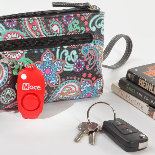 Mace MSI Personal Alarm Keychain Attachment - 130 Decibels, Red Mace MSI Personal Alarm Keychain Attachment - 130 Decibels, Red