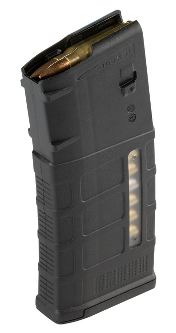 Magpul MAG577-BLK PMAG GEN M3 308 Win, 7.62x51mm NATO AR-10, M110, SR25 25rd Black Detachable with Capacity Window