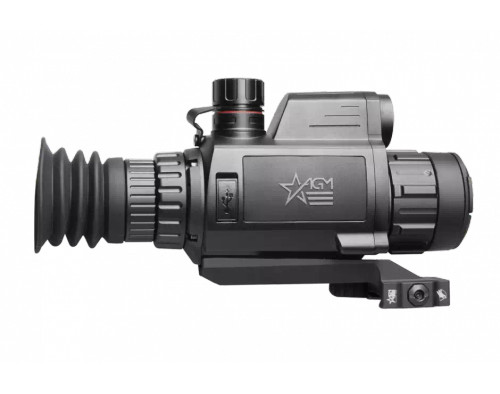 AGM Varmint V2 LRF 35-640 Thermal Imaging Scope - 35mm, Built-In Laser Range Finder, Black