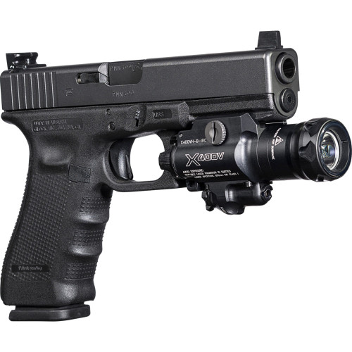 SureFire X400V Weaponlight - White-Light & Infrared LED Illuminators + Infrared Laser WeaponLight SureFire X400V Weaponlight - White-Light & Infrared LED Illuminators + Infrared Laser WeaponLight
